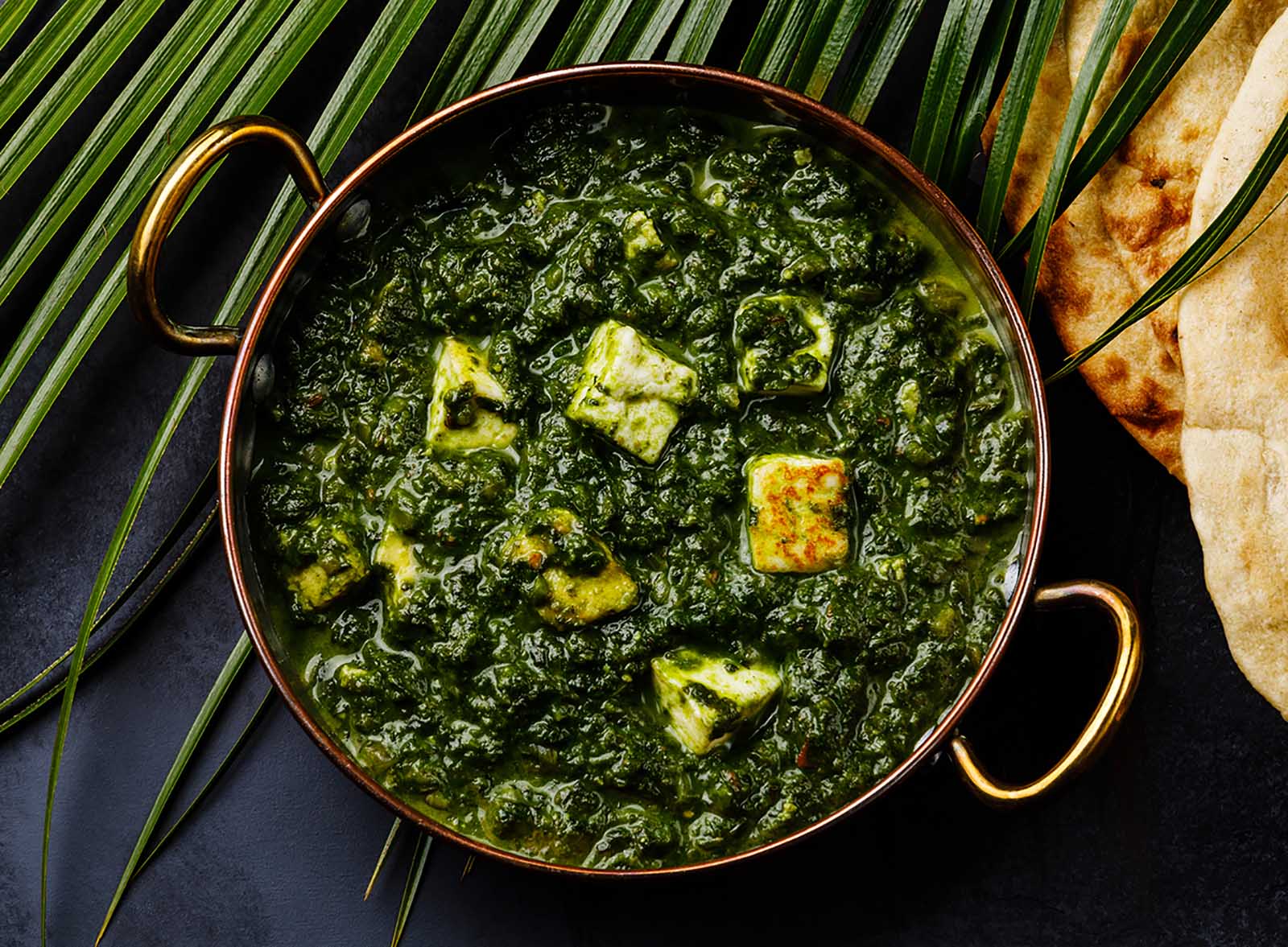 Palak Paneer Intian Kuuluisin Pinaatti Curry Gastrodontin Maailma