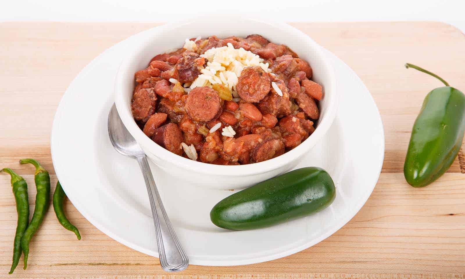 Damn delicious red beans and rice